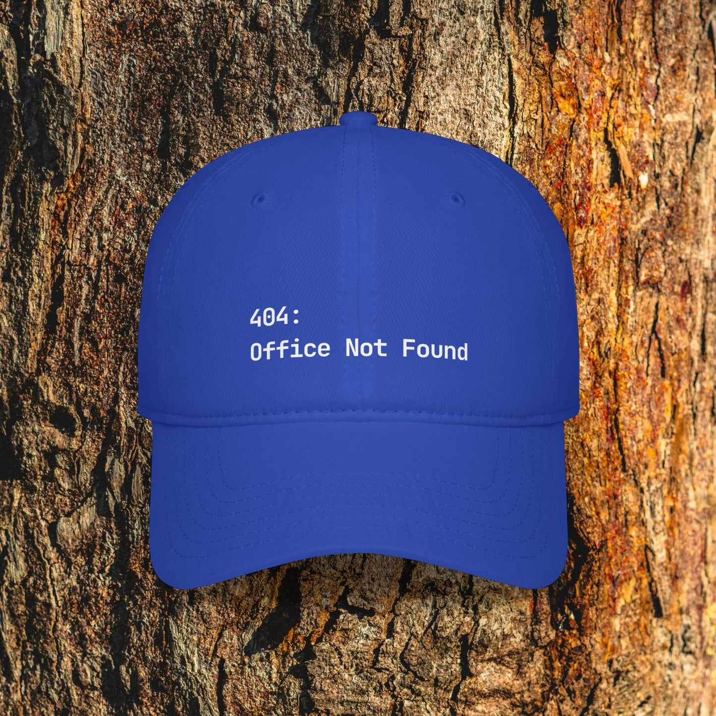 404: Office Not Found Cap - Digital Nomad Gift for Remote Workers & Travelers