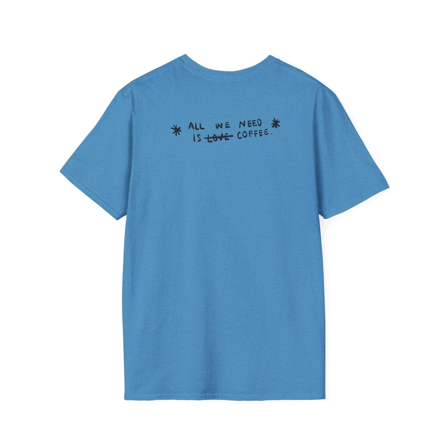 Coffee Vibes T-shirt - Gift for Digital Nomads, Creatives & Developers | Work-From-Anywhere Shirt - Monoku Store