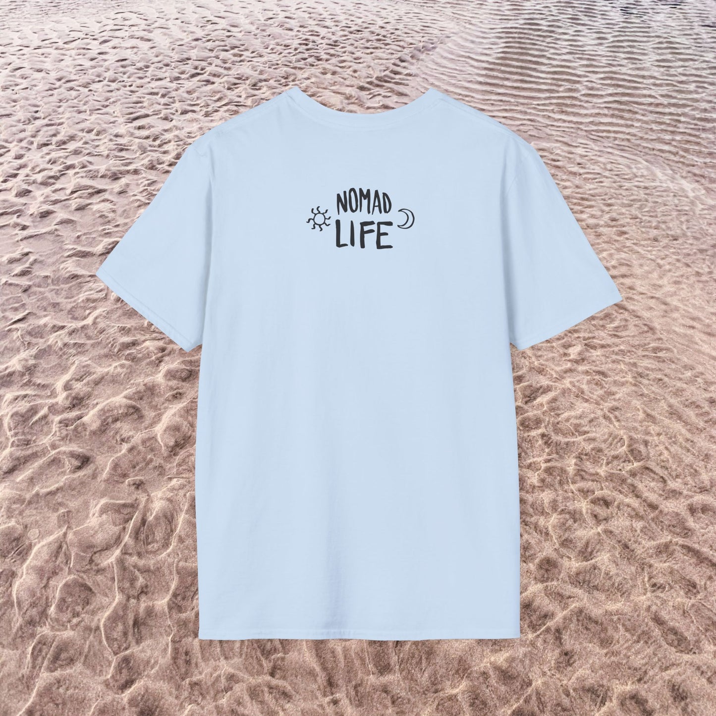 Nomad Life T-Shirt - Digital Nomad Gift, Adventure Tee for Travelers & Remote Workers - Monoku Store
