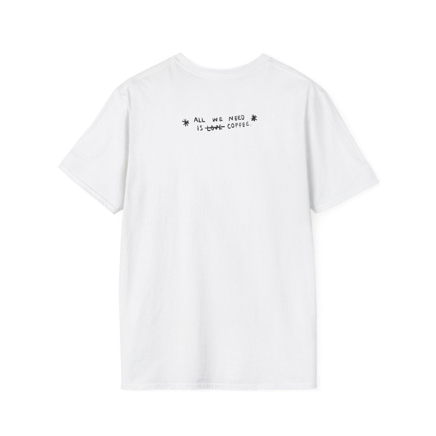 Coffee Vibes T-shirt - Gift for Digital Nomads, Creatives & Developers | Work-From-Anywhere Shirt - Monoku Store