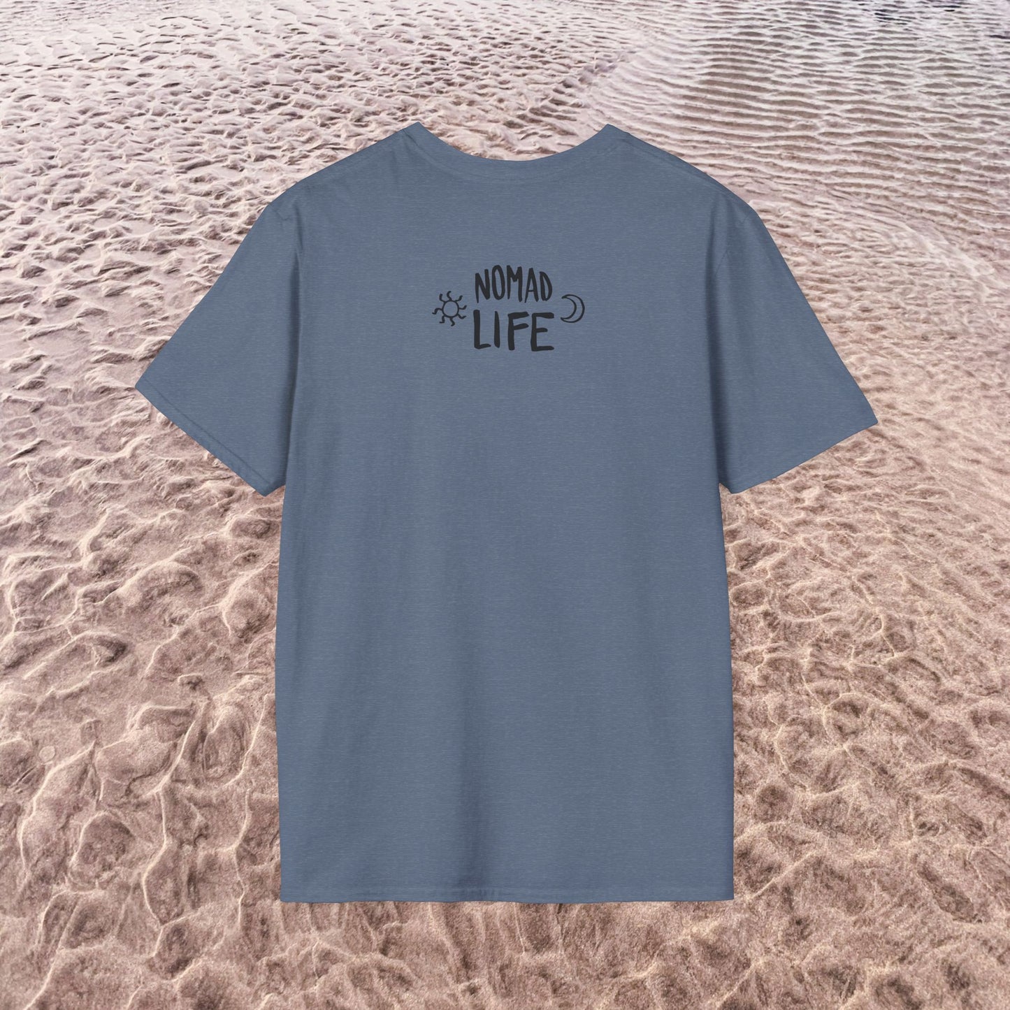 Nomad Life T-Shirt - Digital Nomad Gift, Adventure Tee for Travelers & Remote Workers - Monoku Store