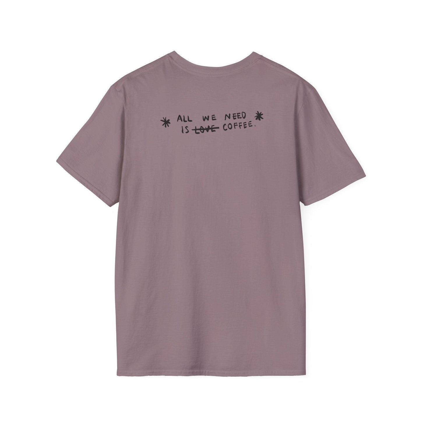 Coffee Vibes T-shirt - Gift for Digital Nomads, Creatives & Developers | Work-From-Anywhere Shirt - Monoku Store