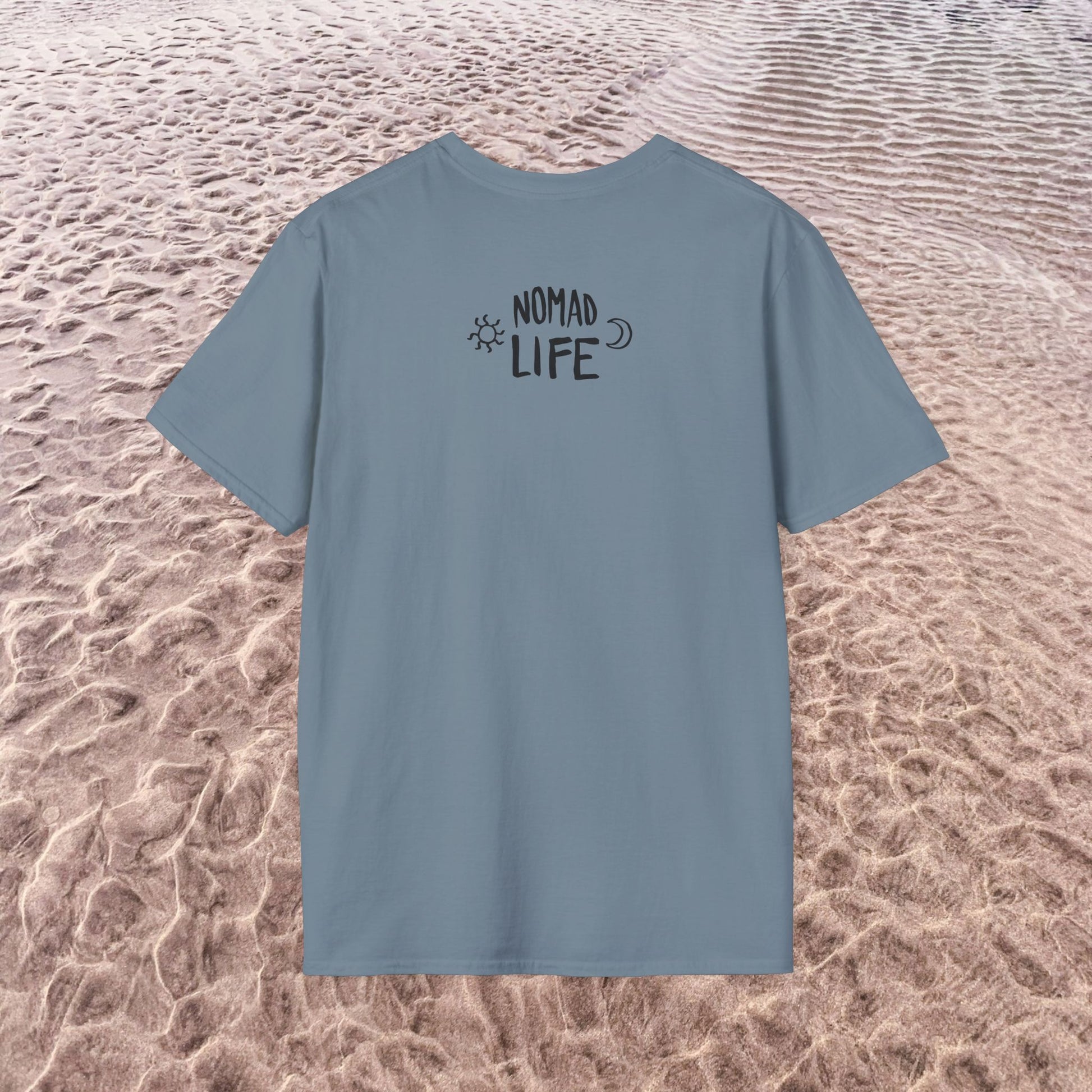 Nomad Life T-Shirt - Digital Nomad Gift, Adventure Tee for Travelers & Remote Workers - Monoku Store