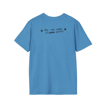 Coffee Vibes T-shirt - Gift for Digital Nomads, Creatives & Developers | Work-From-Anywhere Shirt - Monoku Store