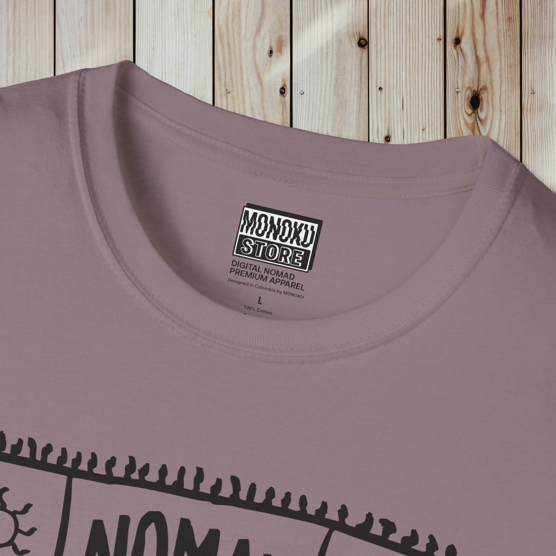 Nomad Life T-Shirt - Digital Nomad Gift, Adventure Tee for Travelers & Remote Workers - Monoku Store