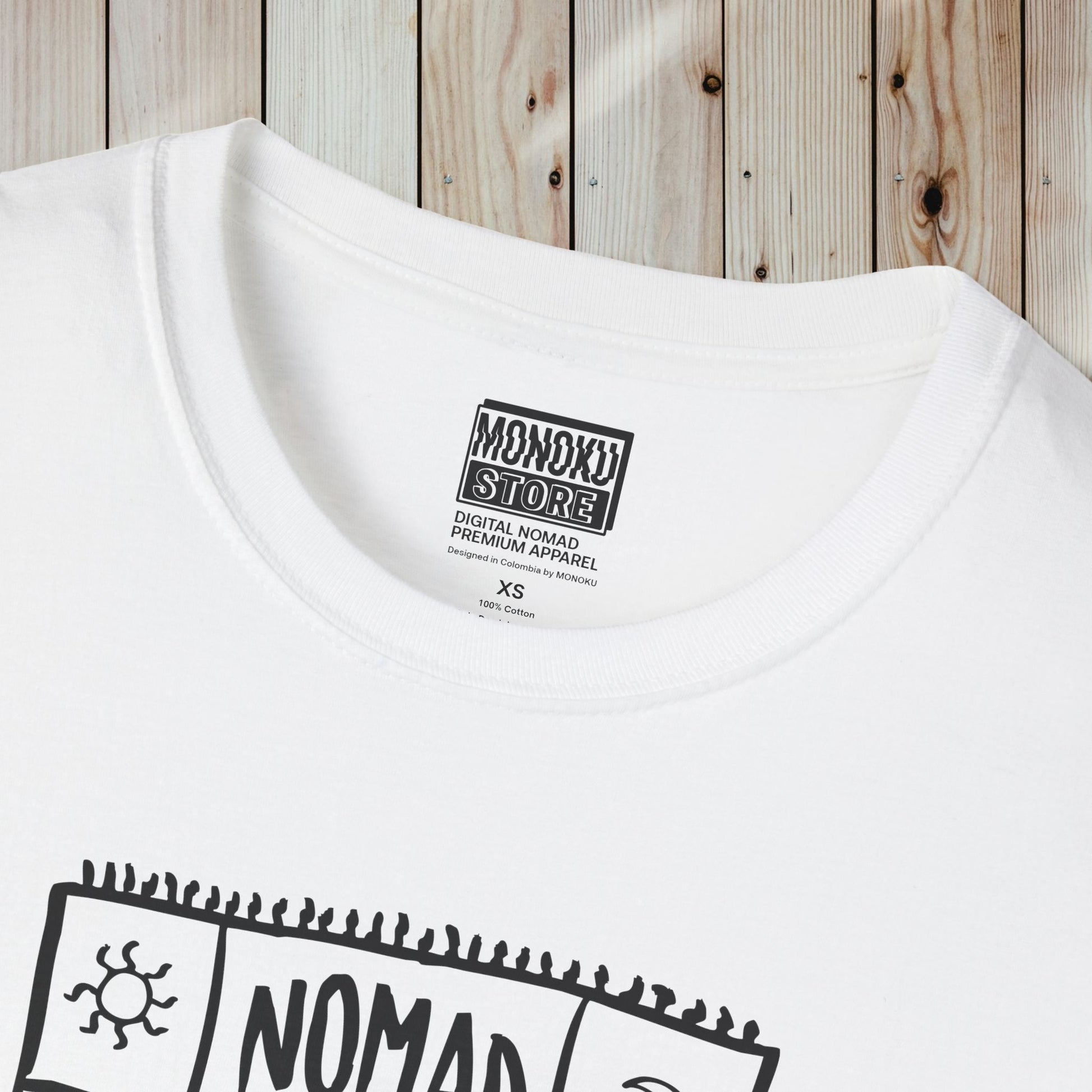 Nomad Life T-Shirt - Digital Nomad Gift, Adventure Tee for Travelers & Remote Workers - Monoku Store