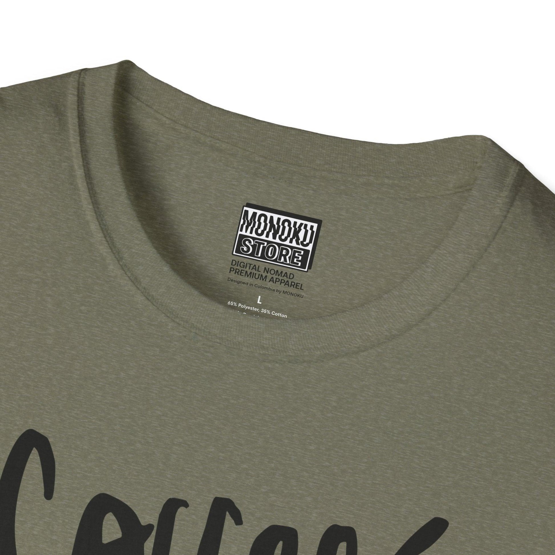 Coffee Vibes T-shirt - Gift for Digital Nomads, Creatives & Developers | Work-From-Anywhere Shirt - Monoku Store