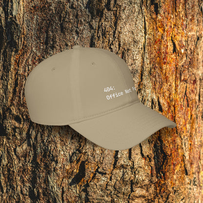 404: Office Not Found Cap - Digital Nomad Gift for Remote Workers & Travelers