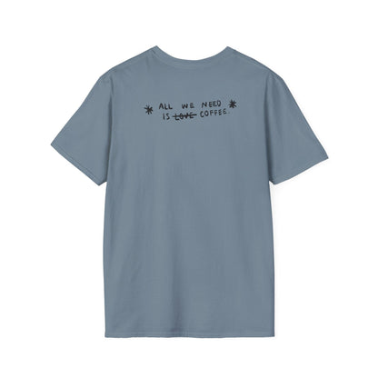 Coffee Vibes T-shirt - Gift for Digital Nomads, Creatives & Developers | Work-From-Anywhere Shirt - Monoku Store