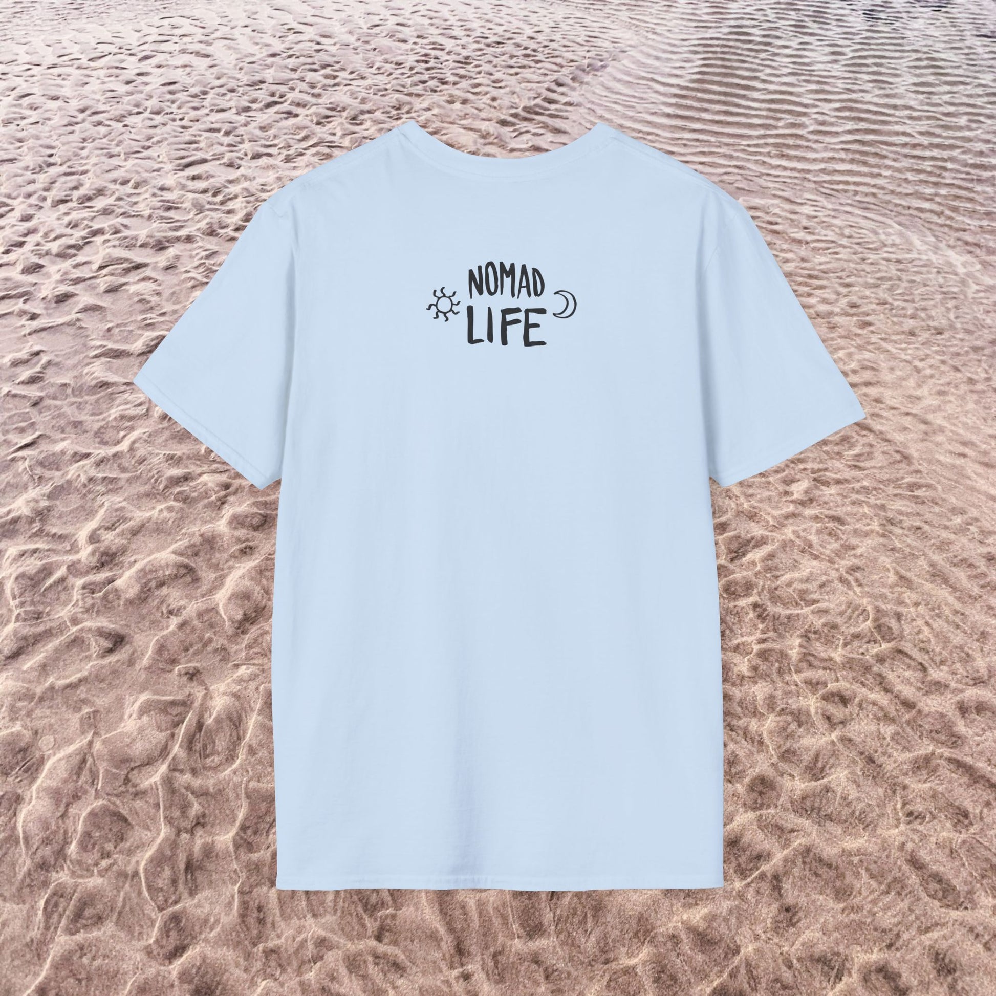 Nomad Life T-Shirt - Digital Nomad Gift, Adventure Tee for Travelers & Remote Workers - Monoku Store