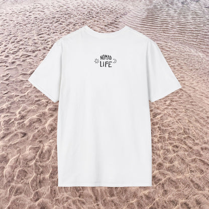 Nomad Life T-Shirt - Digital Nomad Gift, Adventure Tee for Travelers & Remote Workers - Monoku Store