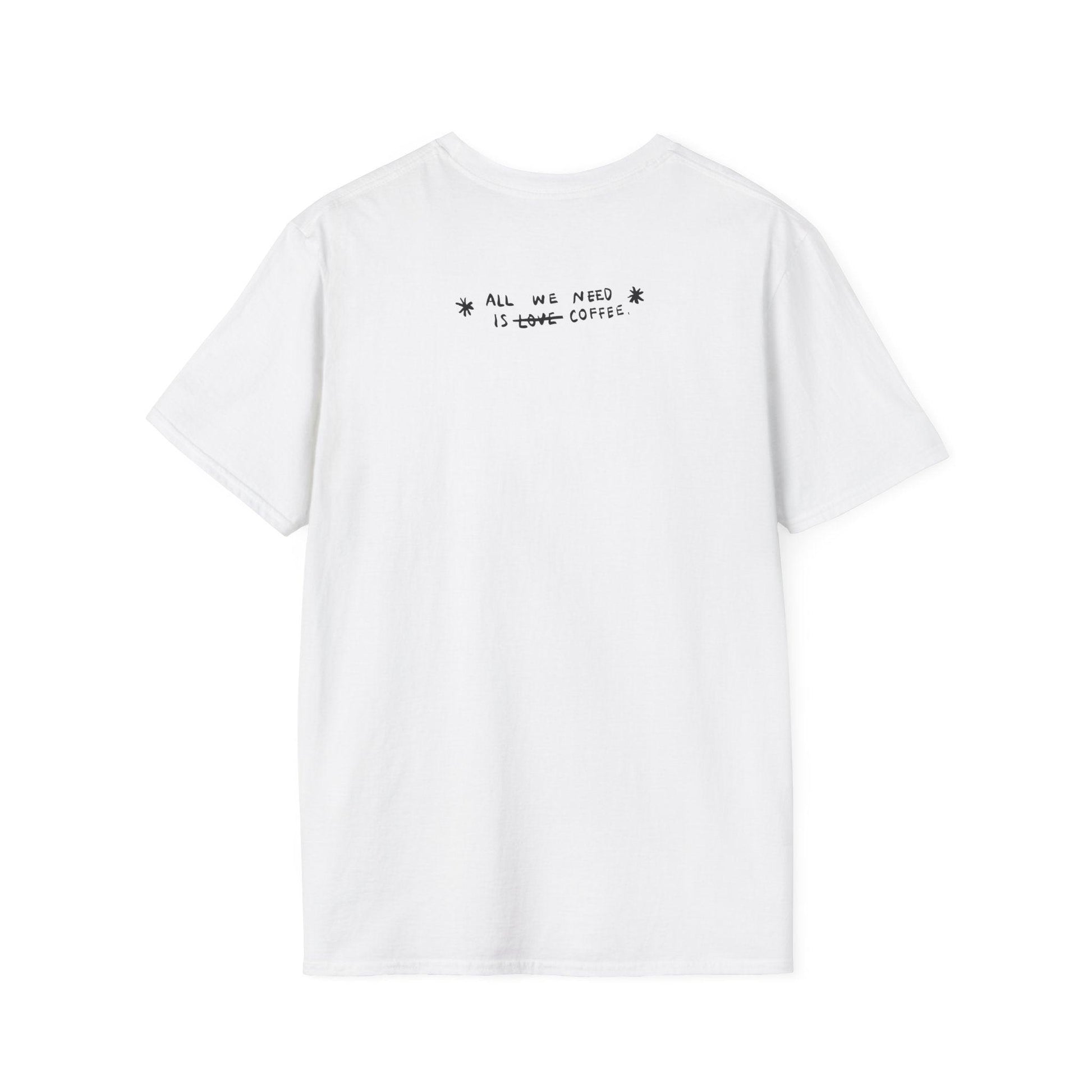 Coffee Vibes T-shirt - Gift for Digital Nomads, Creatives & Developers | Work-From-Anywhere Shirt - Monoku Store