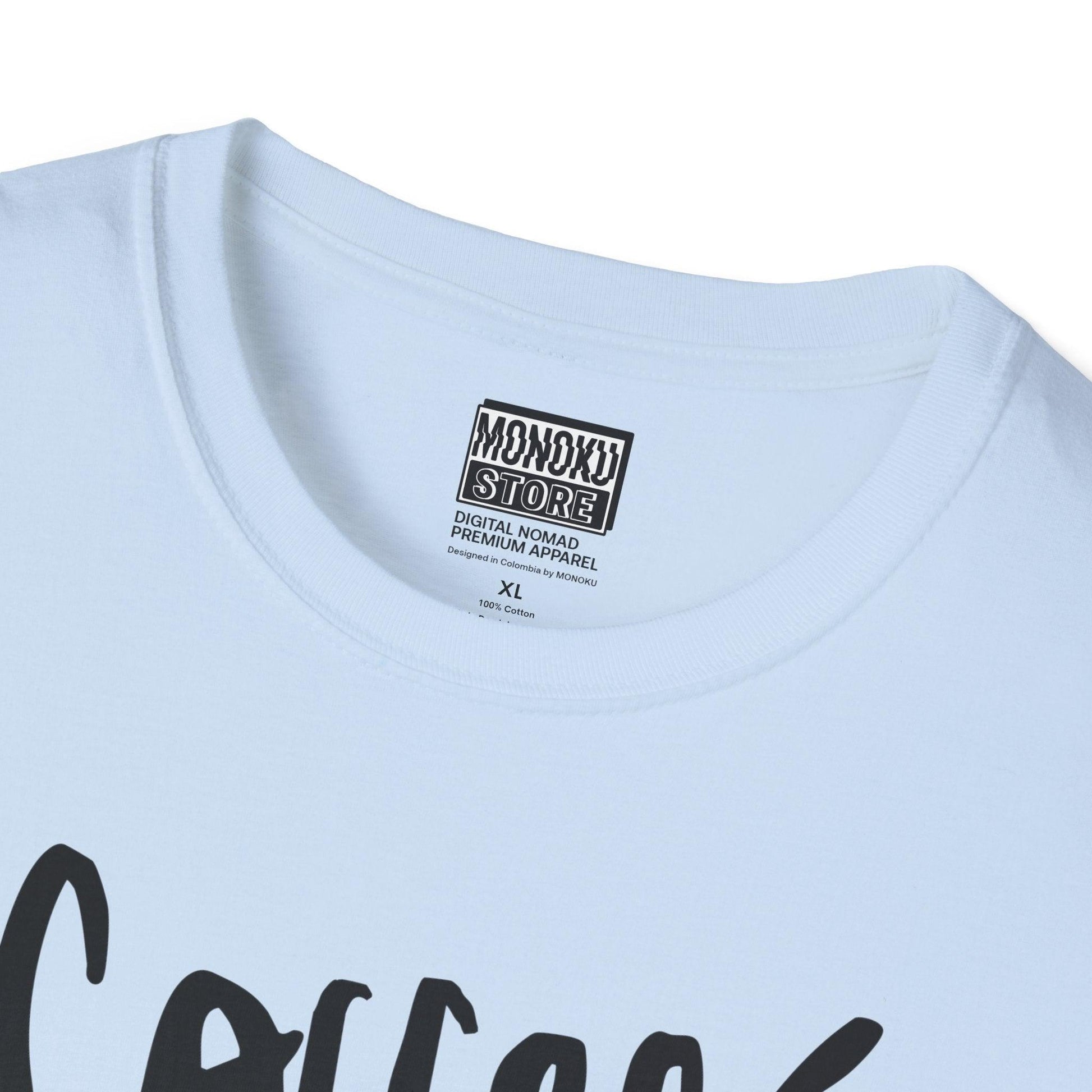 Coffee Vibes T-shirt - Gift for Digital Nomads, Creatives & Developers | Work-From-Anywhere Shirt - Monoku Store
