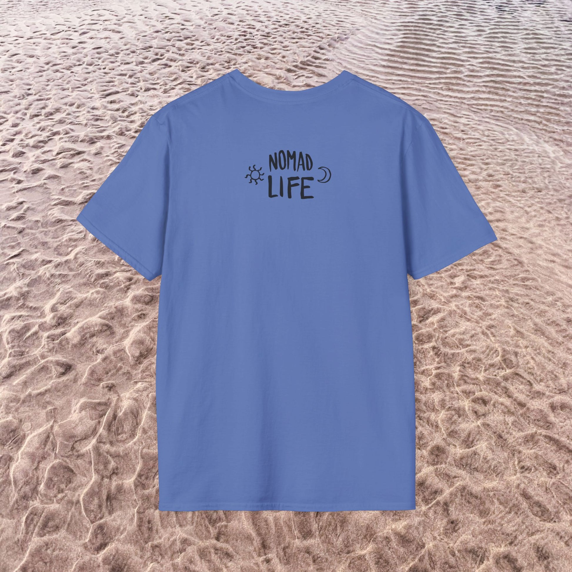 Nomad Life T-Shirt - Digital Nomad Gift, Adventure Tee for Travelers & Remote Workers - Monoku Store
