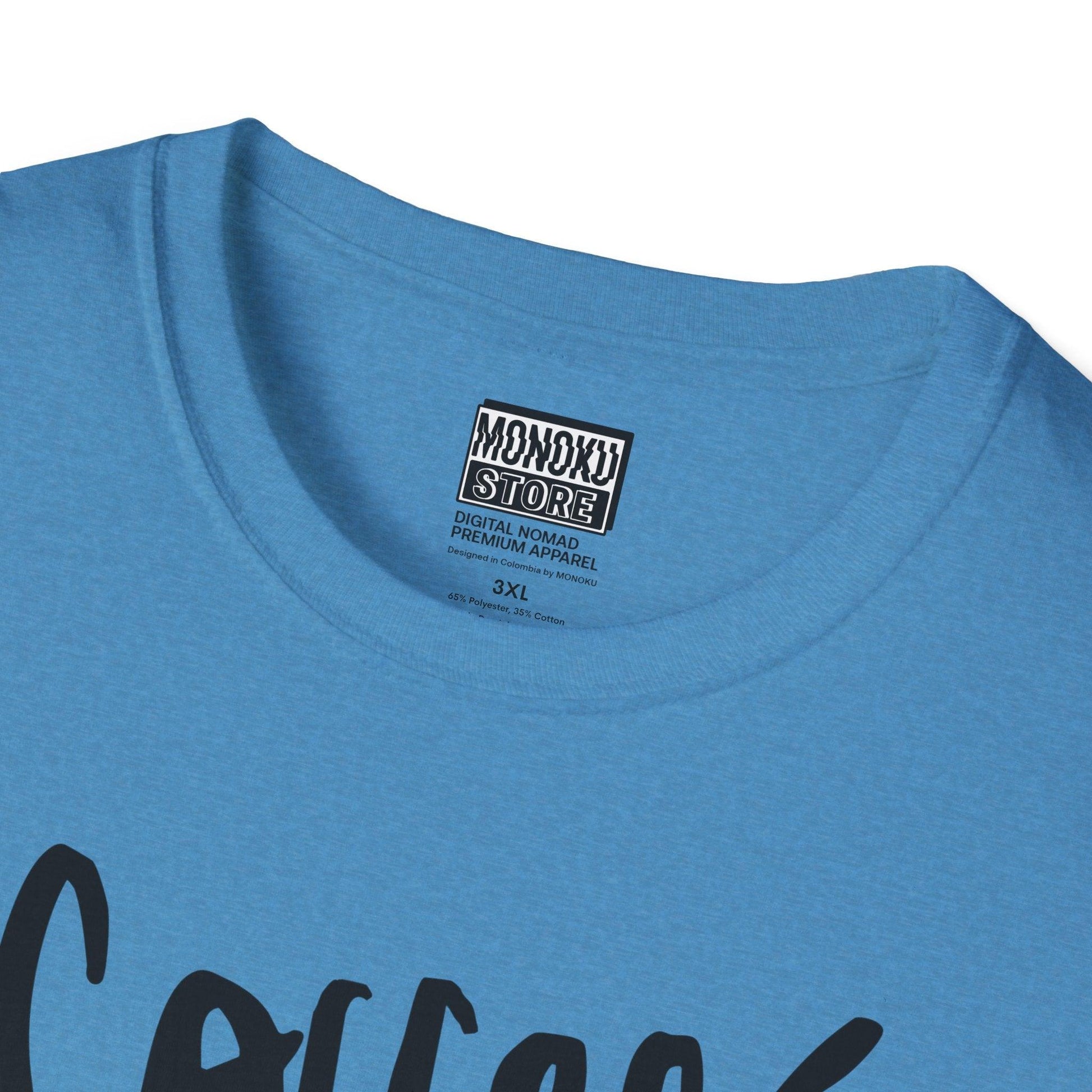 Coffee Vibes T-shirt - Gift for Digital Nomads, Creatives & Developers | Work-From-Anywhere Shirt - Monoku Store