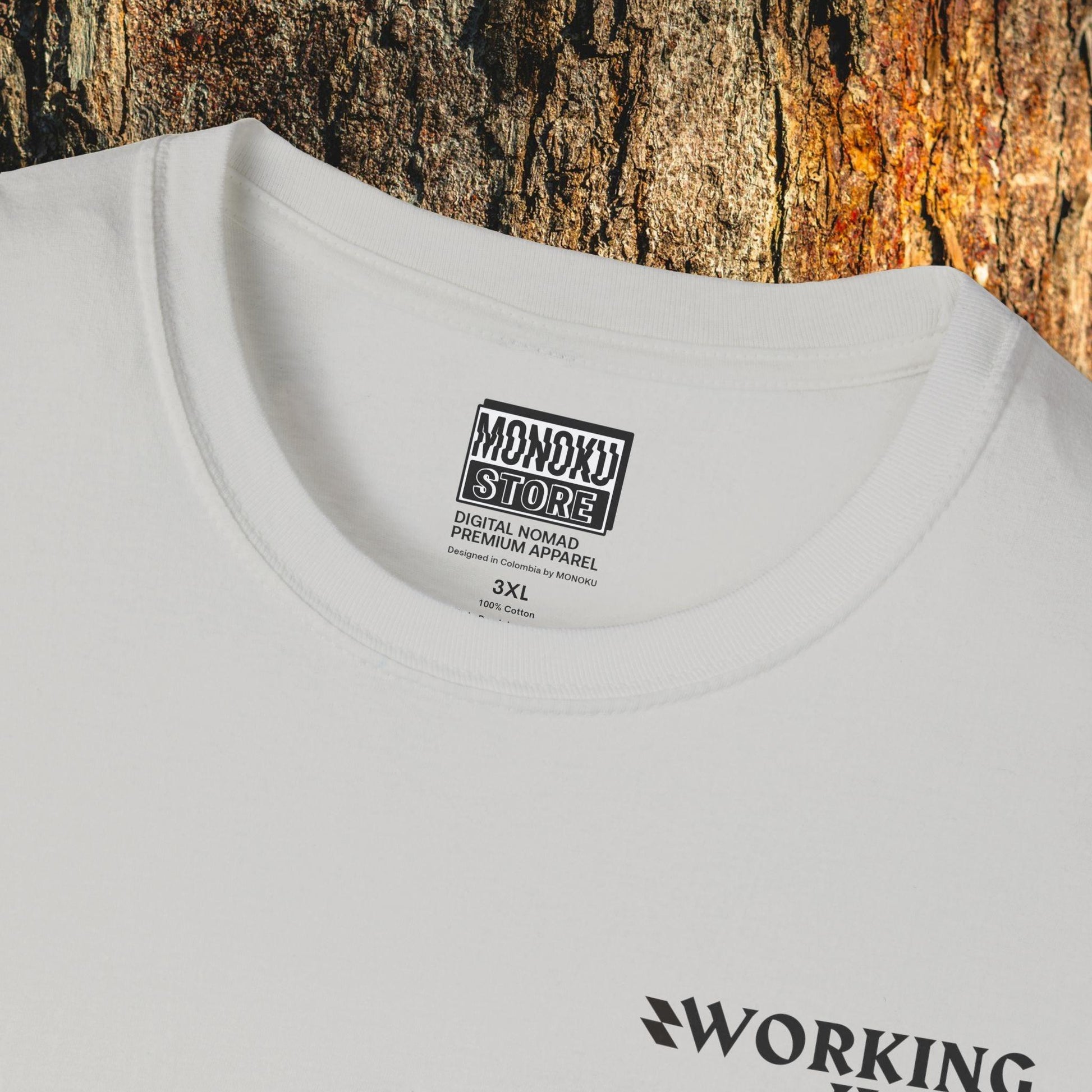 Working Hard, Traveling Harder T-shirt – Digital Nomad Lifestyle | Unisex Remote Work Shirt - Monoku Store