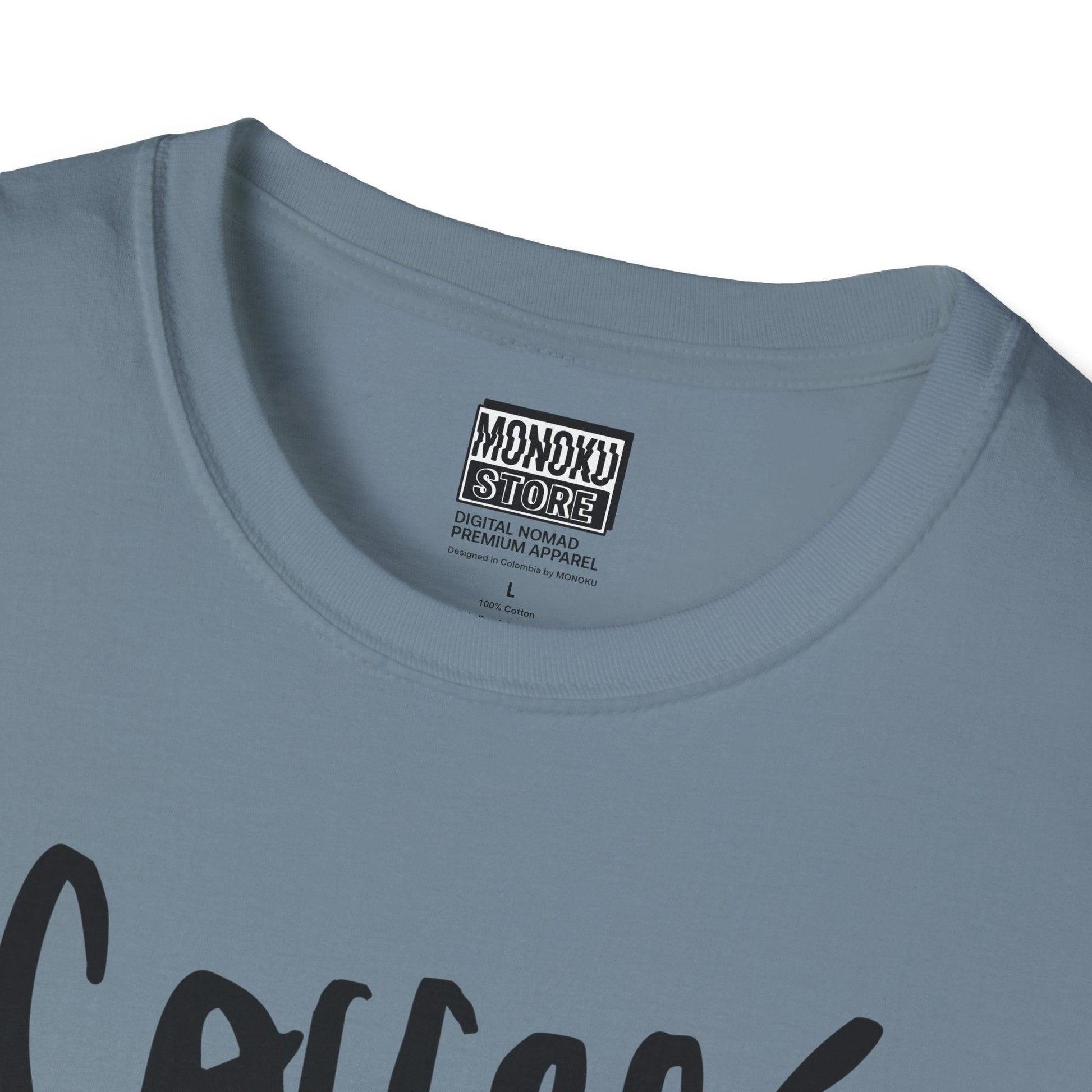 Coffee Vibes T-shirt - Gift for Digital Nomads, Creatives & Developers | Work-From-Anywhere Shirt - Monoku Store