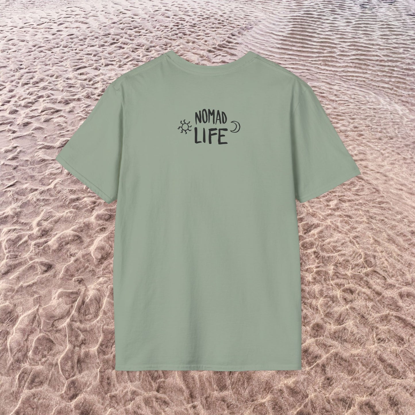 Nomad Life T-Shirt - Digital Nomad Gift, Adventure Tee for Travelers & Remote Workers - Monoku Store