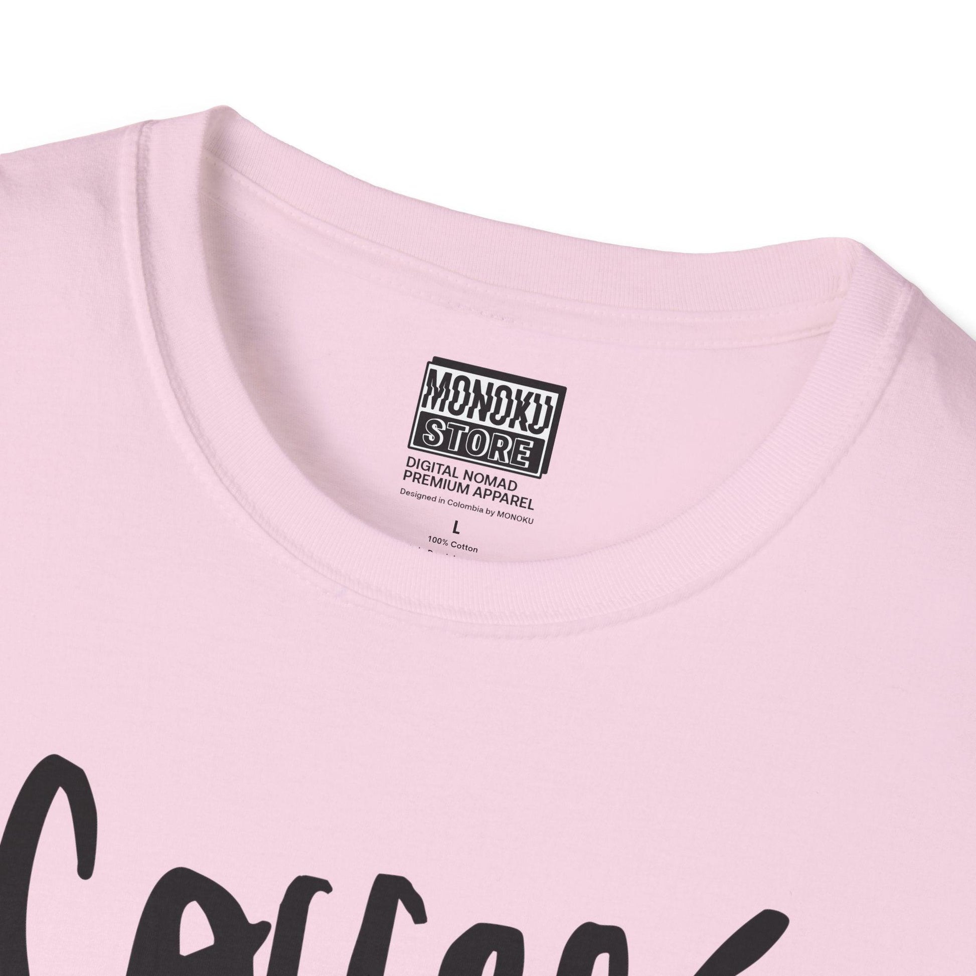 Coffee Vibes T-shirt - Gift for Digital Nomads, Creatives & Developers | Work-From-Anywhere Shirt - Monoku Store