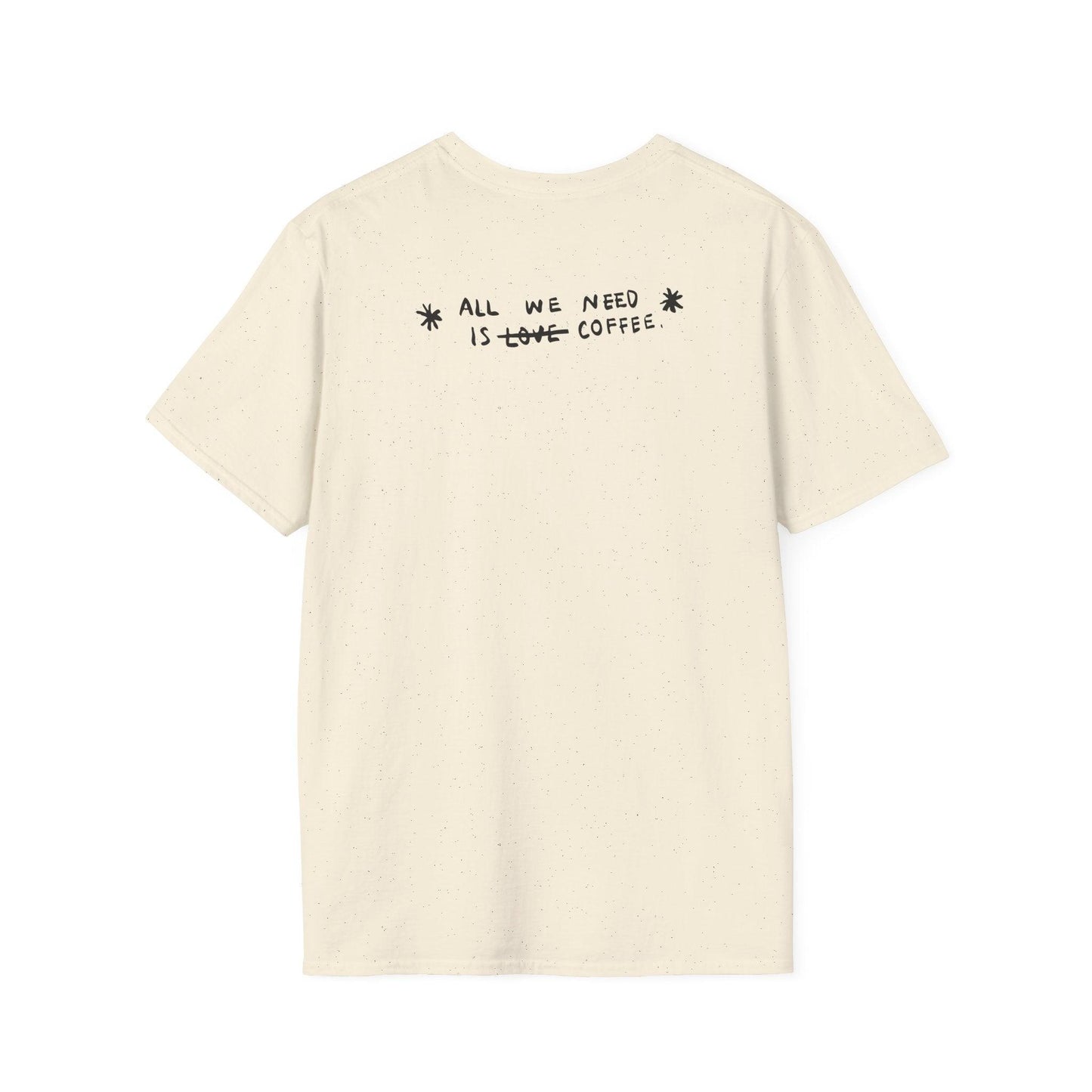 Coffee Vibes T-shirt - Gift for Digital Nomads, Creatives & Developers | Work-From-Anywhere Shirt - Monoku Store
