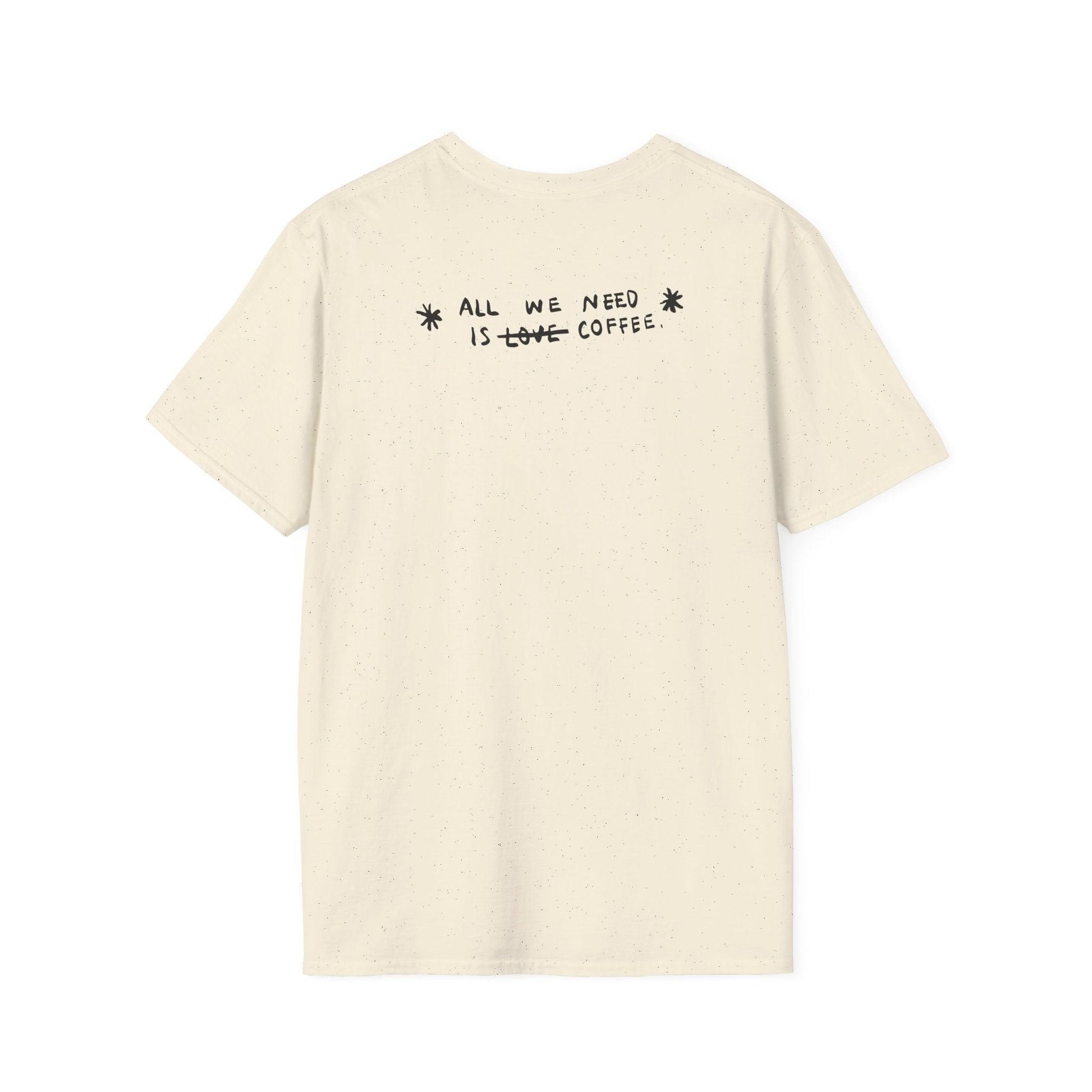 Coffee Vibes T-shirt - Gift for Digital Nomads, Creatives & Developers | Work-From-Anywhere Shirt - Monoku Store