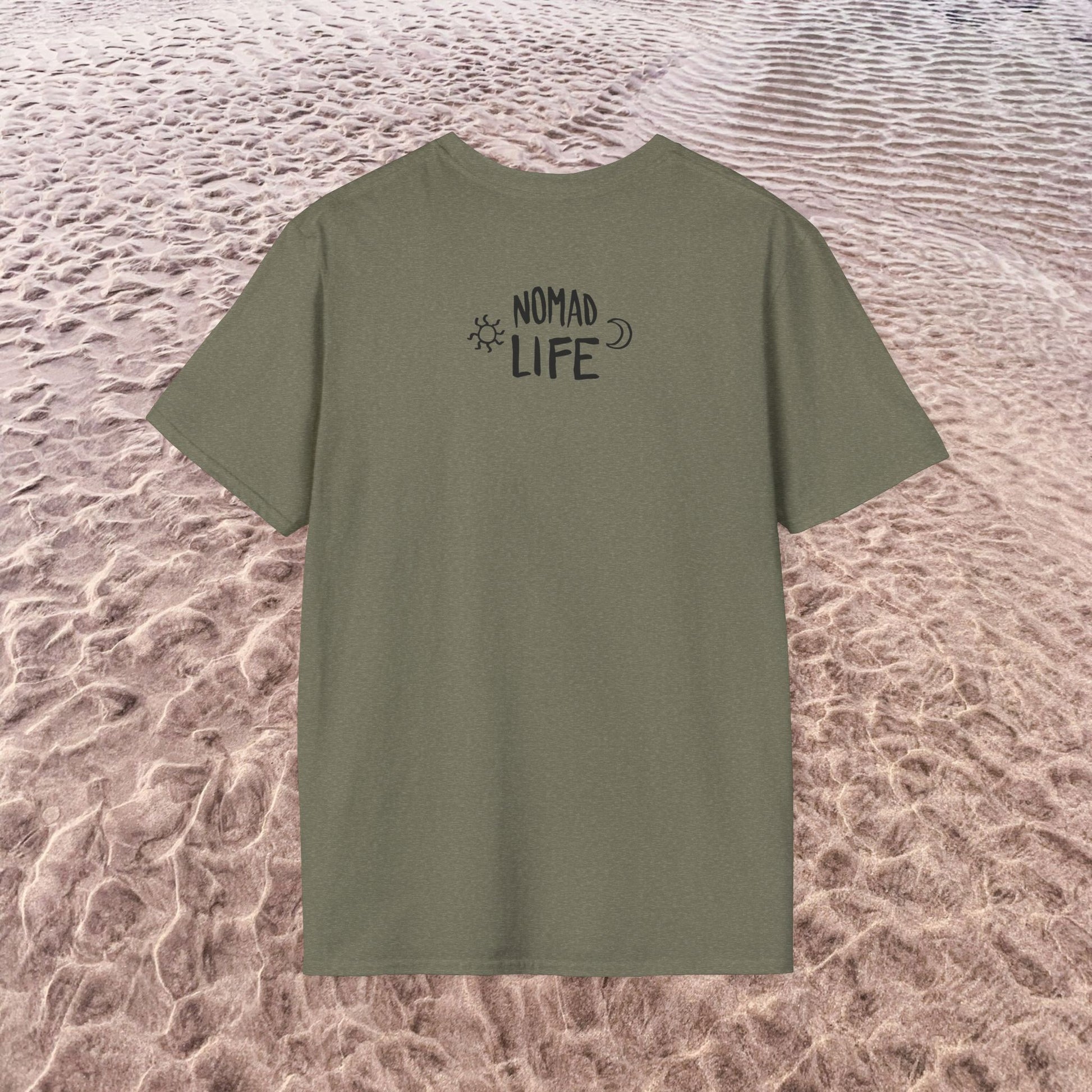 Nomad Life T-Shirt - Digital Nomad Gift, Adventure Tee for Travelers & Remote Workers - Monoku Store