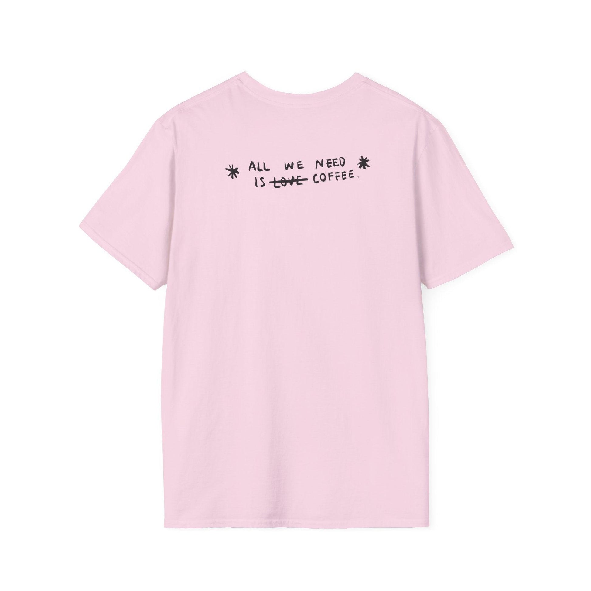 Coffee Vibes T-shirt - Gift for Digital Nomads, Creatives & Developers | Work-From-Anywhere Shirt - Monoku Store