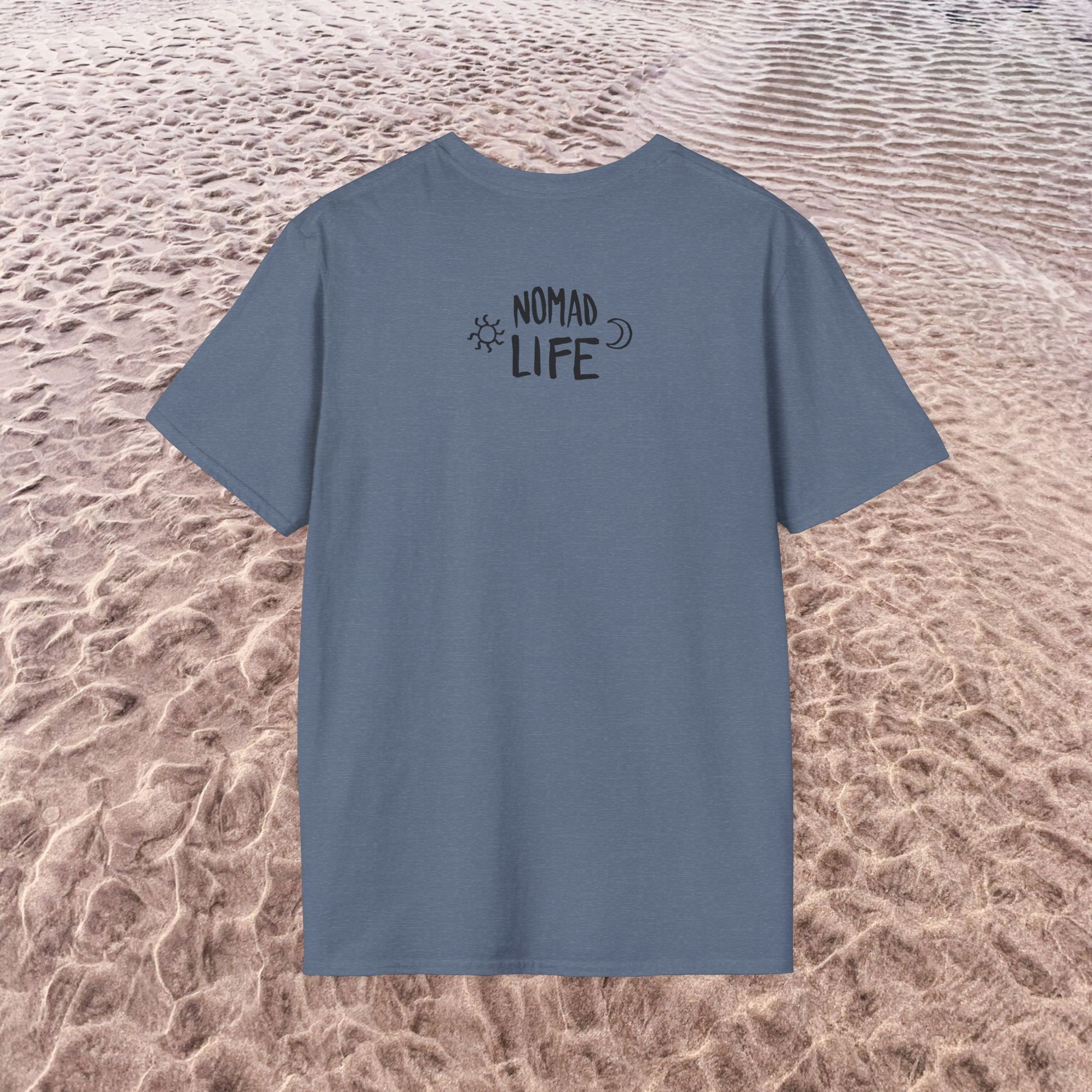 Nomad Life T-Shirt - Digital Nomad Gift, Adventure Tee for Travelers & Remote Workers - Monoku Store