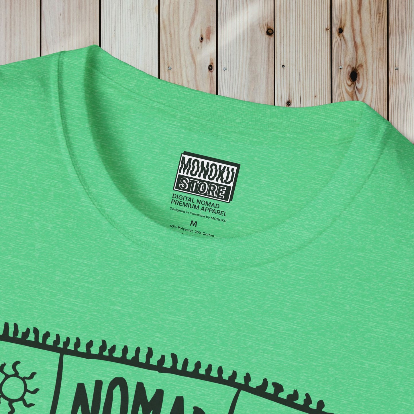 Nomad Life T-Shirt - Digital Nomad Gift, Adventure Tee for Travelers & Remote Workers - Monoku Store