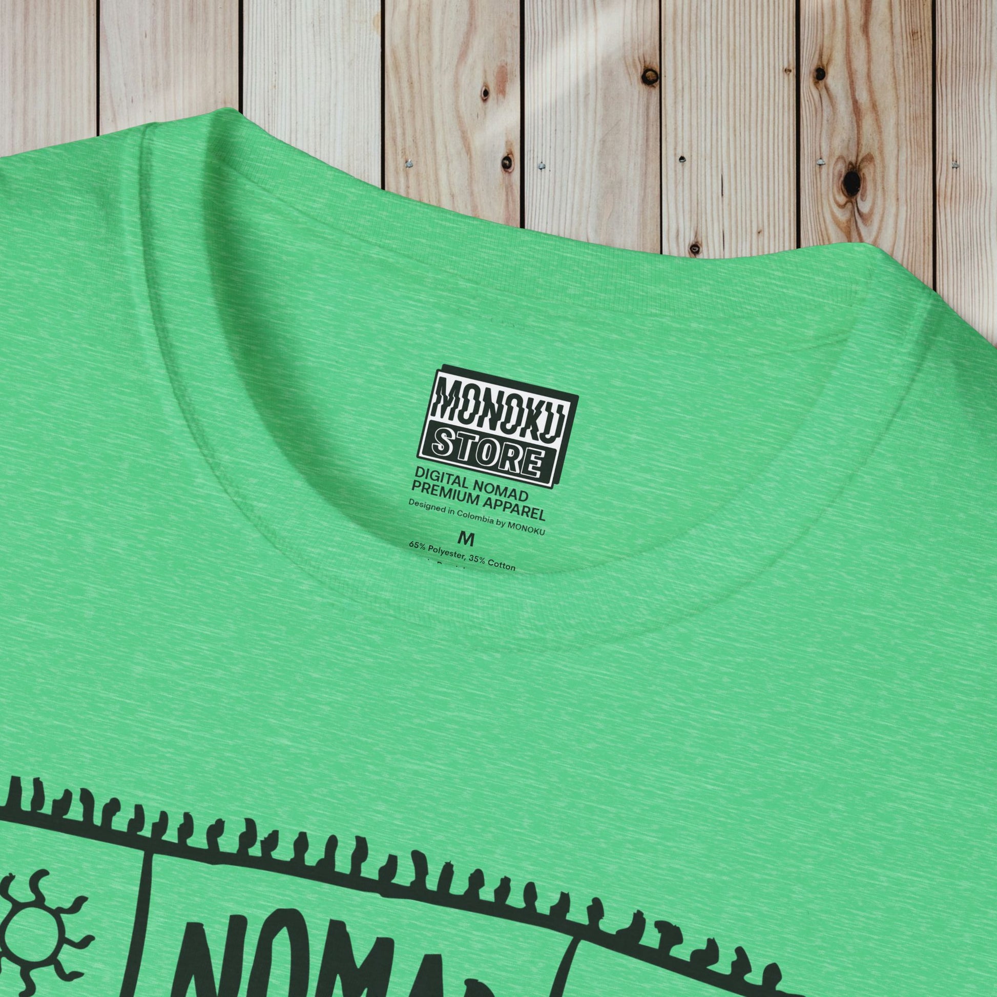 Nomad Life T-Shirt - Digital Nomad Gift, Adventure Tee for Travelers & Remote Workers - Monoku Store