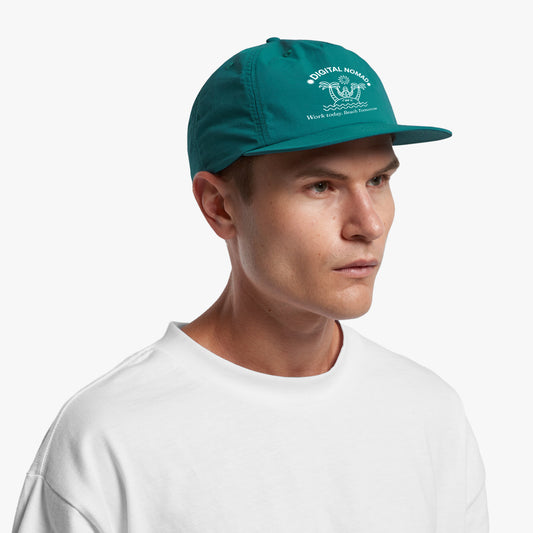 Digital Nomad Surf Cap- Travel Gift for Remote Workers, Digital Nomads & Backpackers