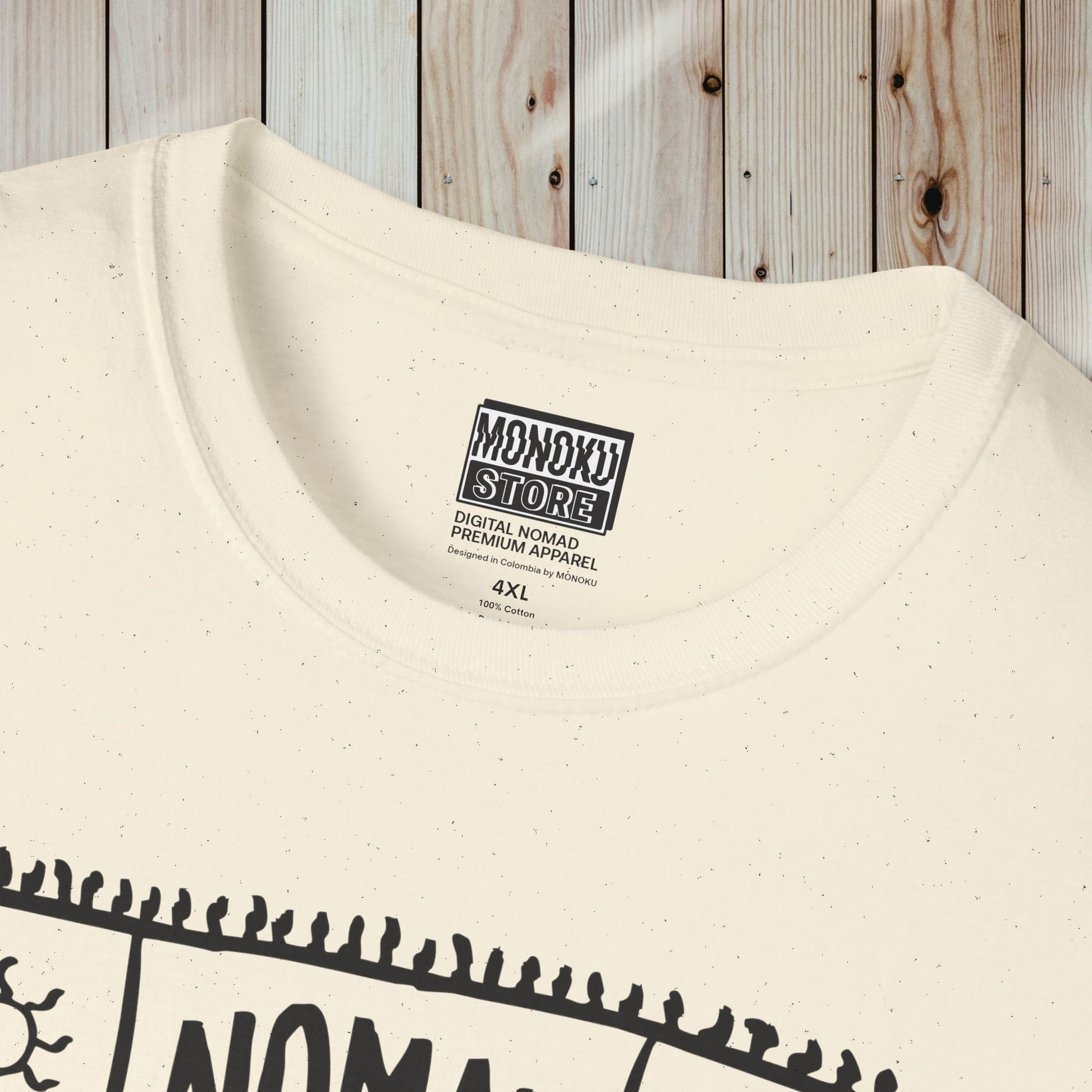 Nomad Life T-Shirt - Digital Nomad Gift, Adventure Tee for Travelers & Remote Workers - Monoku Store