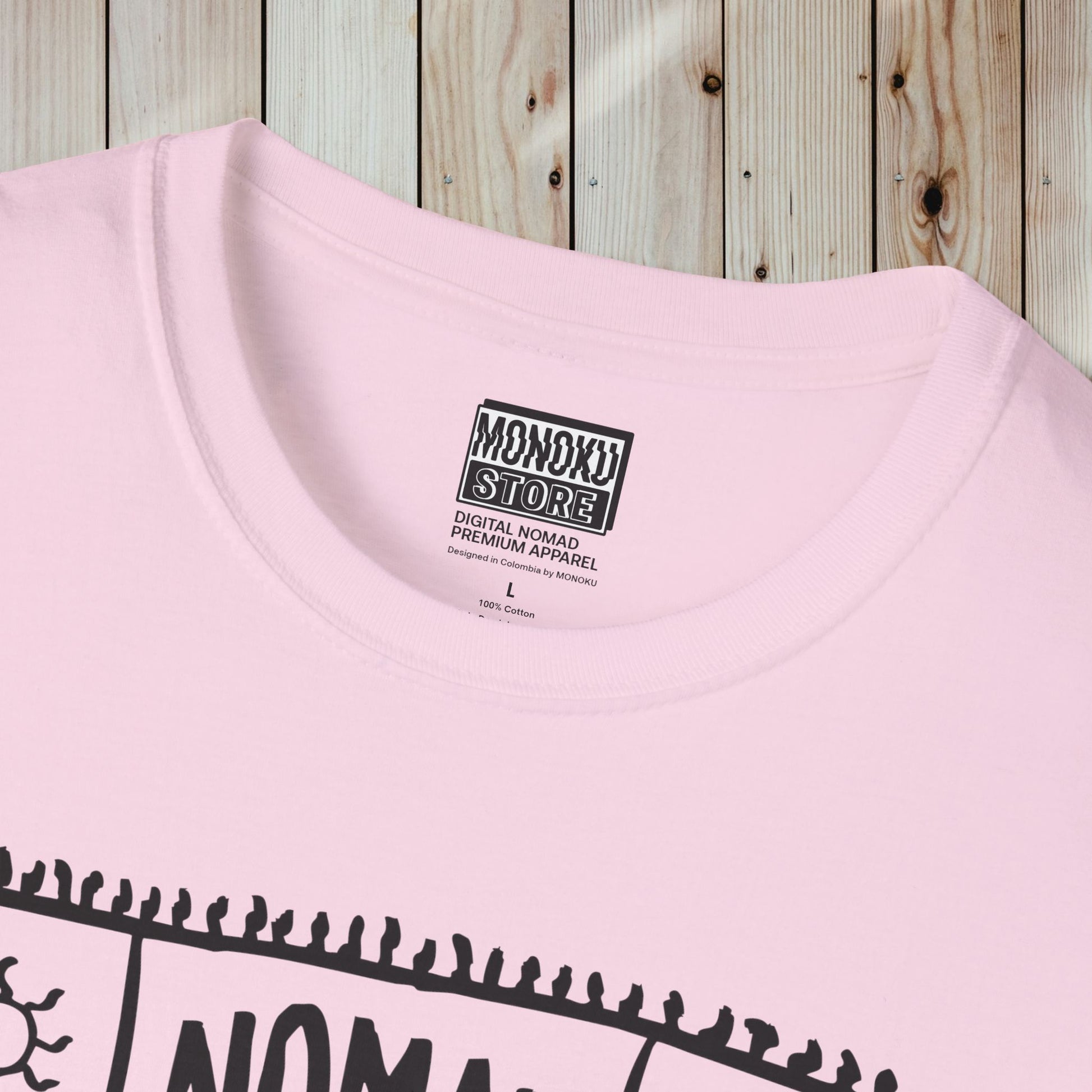 Nomad Life T-Shirt - Digital Nomad Gift, Adventure Tee for Travelers & Remote Workers - Monoku Store