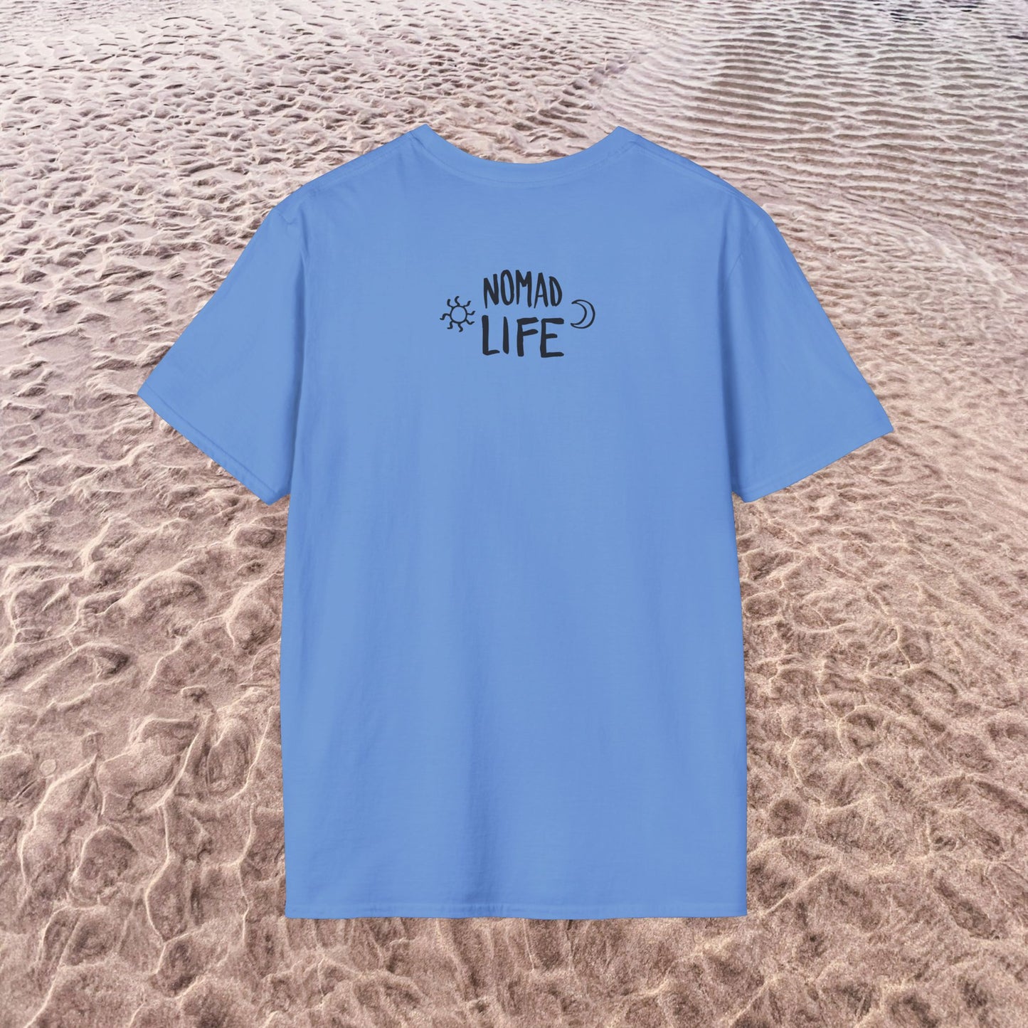 Nomad Life T-Shirt - Digital Nomad Gift, Adventure Tee for Travelers & Remote Workers - Monoku Store