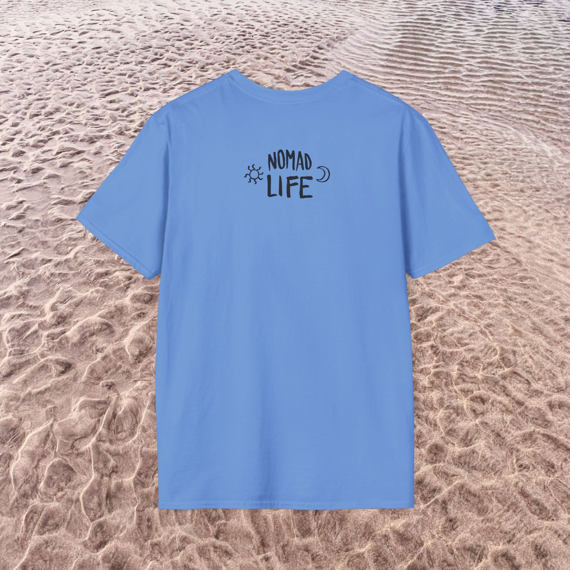 Nomad Life T-Shirt - Digital Nomad Gift, Adventure Tee for Travelers & Remote Workers - Monoku Store