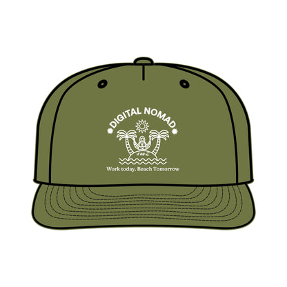 Digital Nomad Surf Cap- Travel Gift for Remote Workers, Digital Nomads & Backpackers