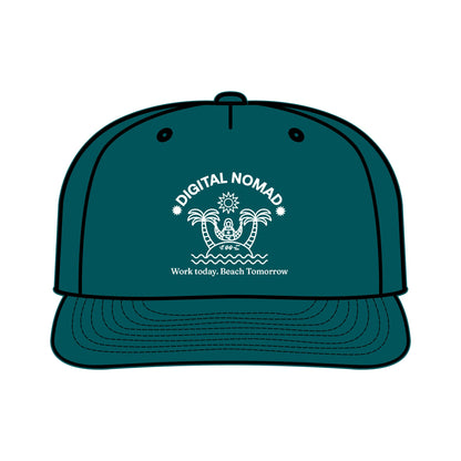 Digital Nomad Surf Cap- Travel Gift for Remote Workers, Digital Nomads & Backpackers