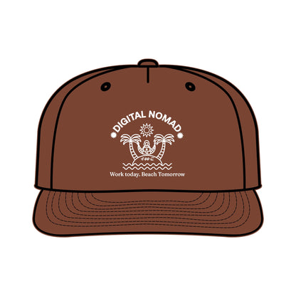 Digital Nomad Surf Cap- Travel Gift for Remote Workers, Digital Nomads & Backpackers
