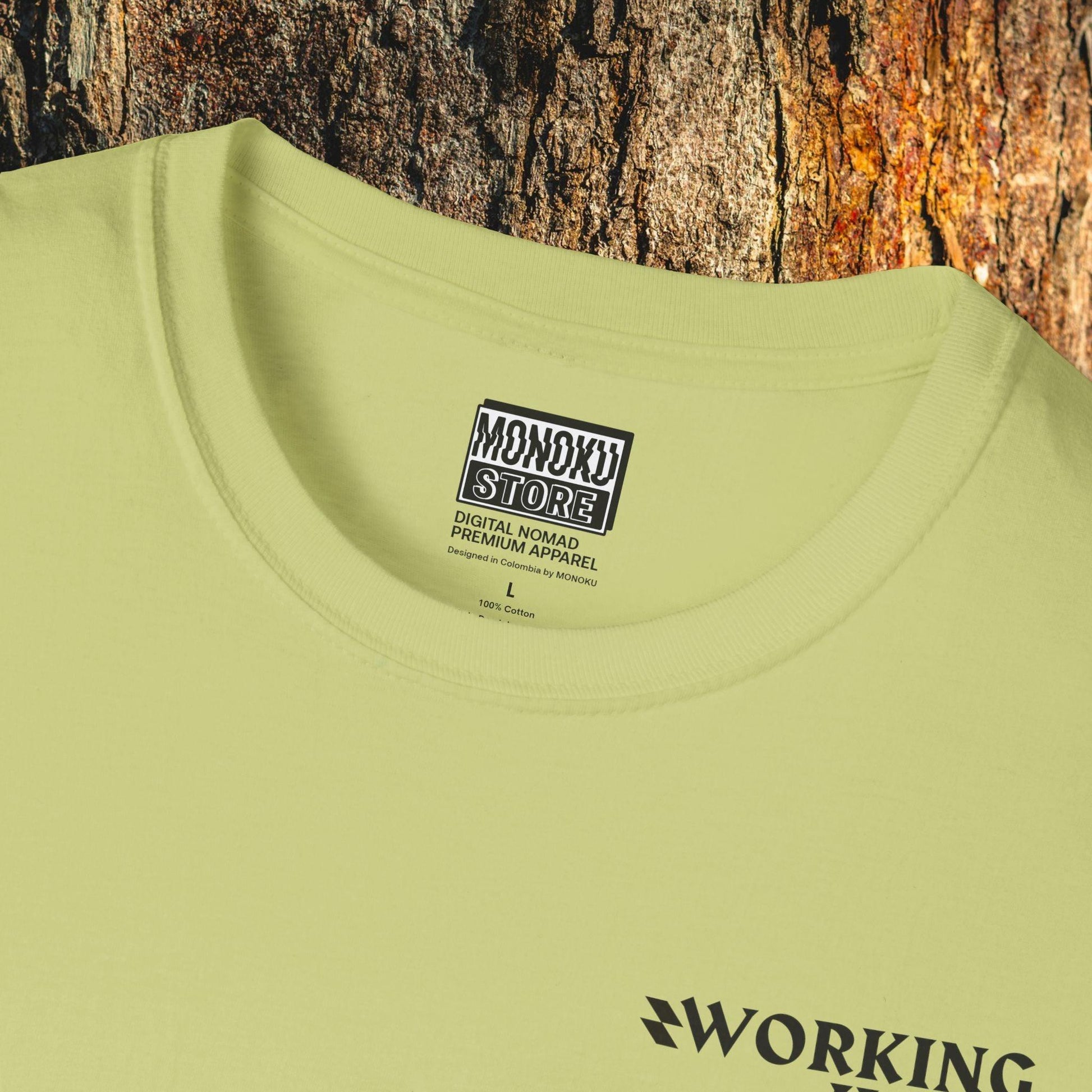 Working Hard, Traveling Harder T-shirt – Digital Nomad Lifestyle | Unisex Remote Work Shirt - Monoku Store