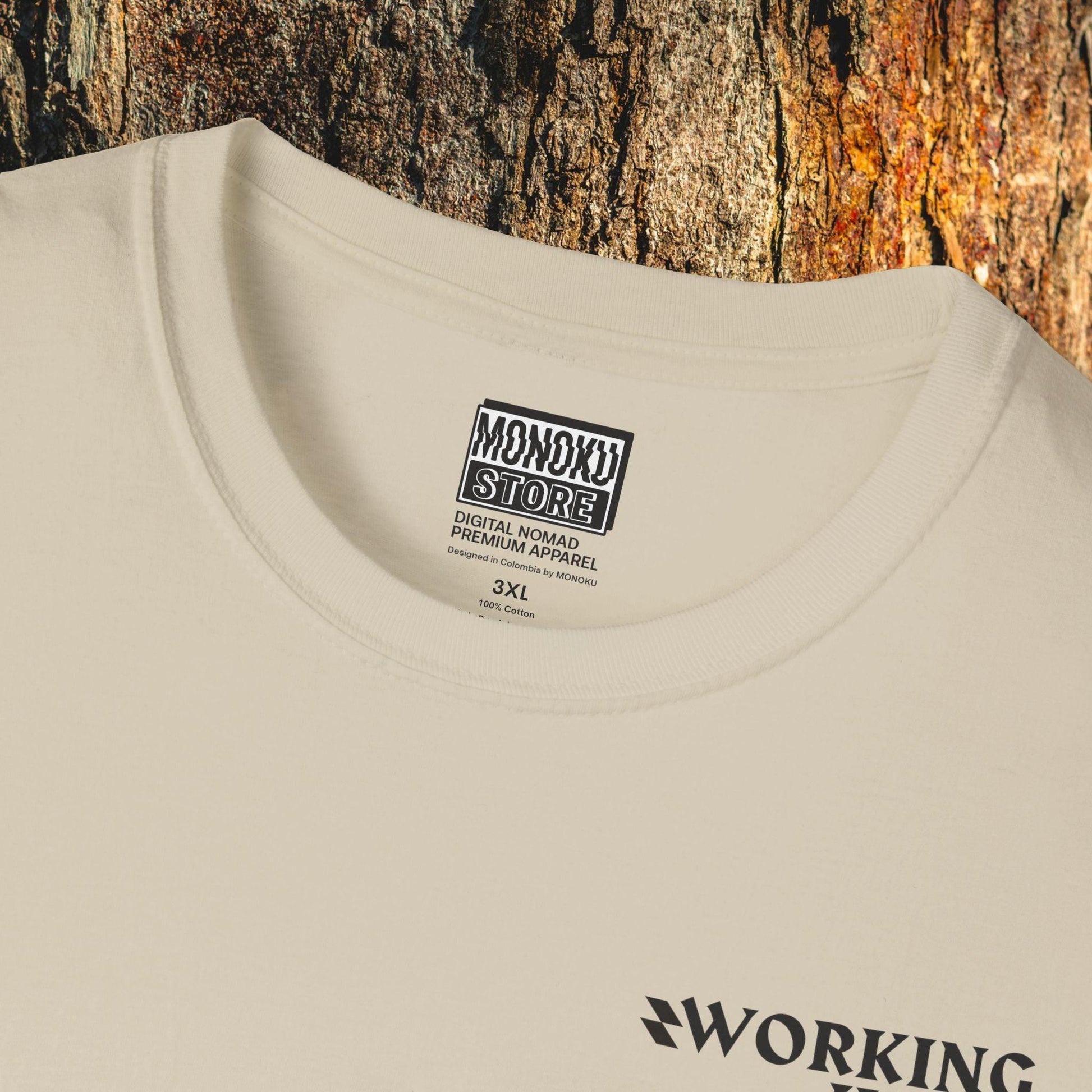 Working Hard, Traveling Harder T-shirt – Digital Nomad Lifestyle | Unisex Remote Work Shirt - Monoku Store