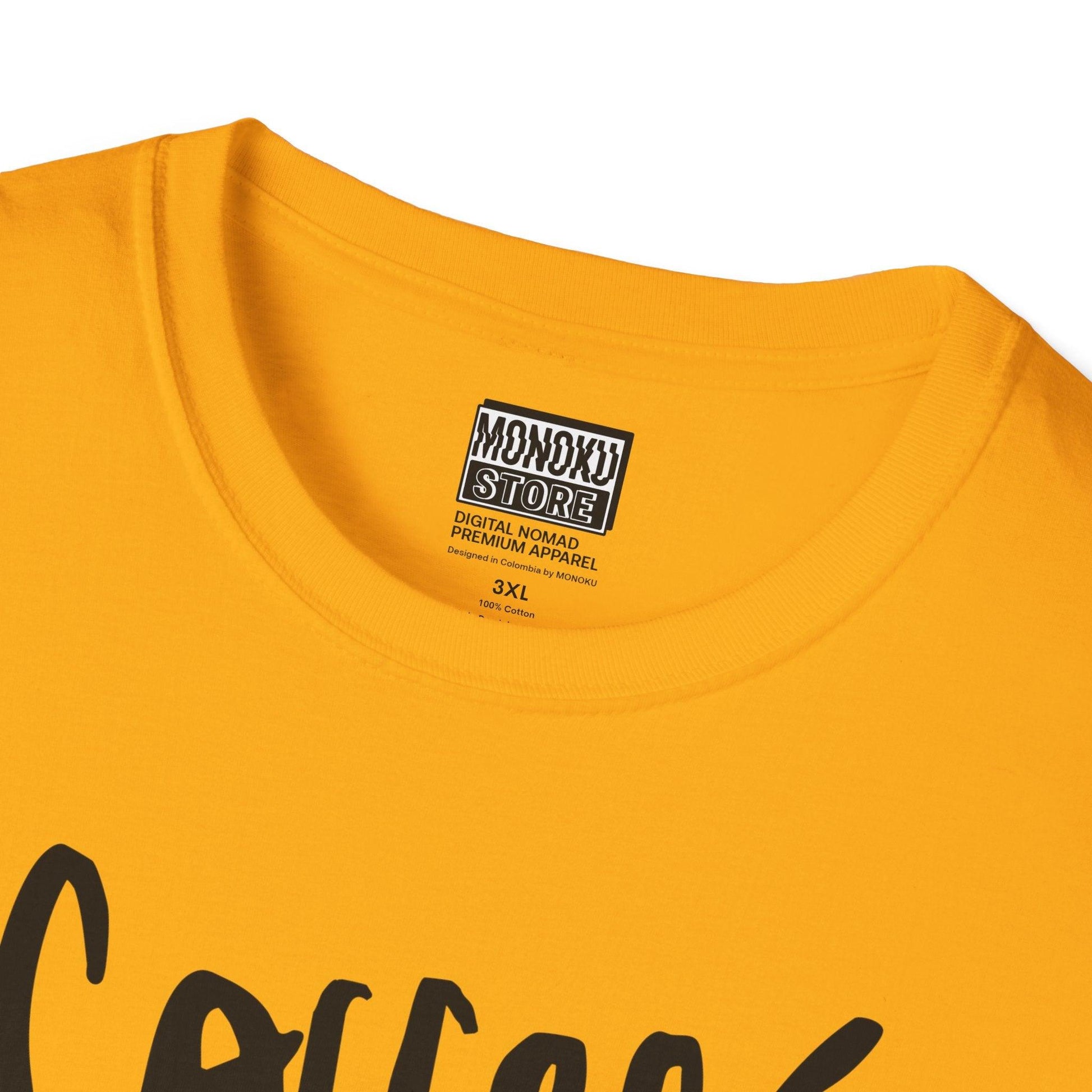 Coffee Vibes T-shirt - Gift for Digital Nomads, Creatives & Developers | Work-From-Anywhere Shirt - Monoku Store