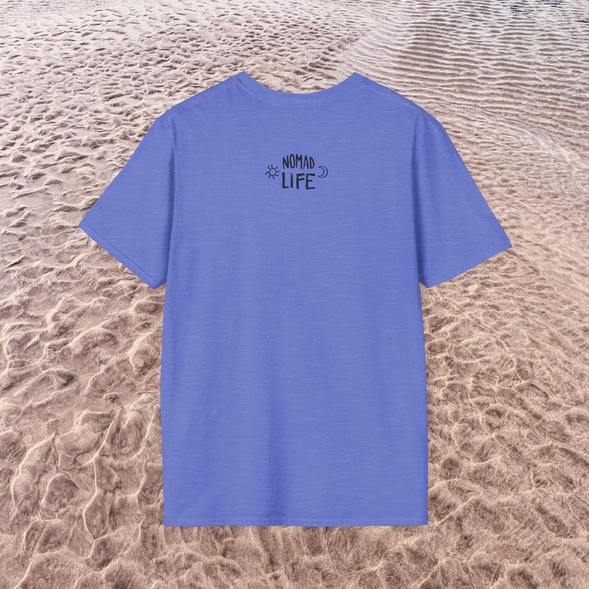 Nomad Life T-Shirt - Digital Nomad Gift, Adventure Tee for Travelers & Remote Workers - Monoku Store