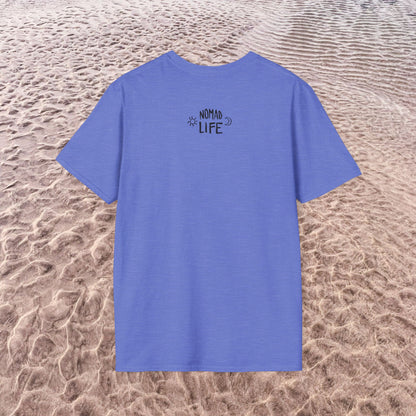 Nomad Life T-Shirt - Digital Nomad Gift, Adventure Tee for Travelers & Remote Workers - Monoku Store