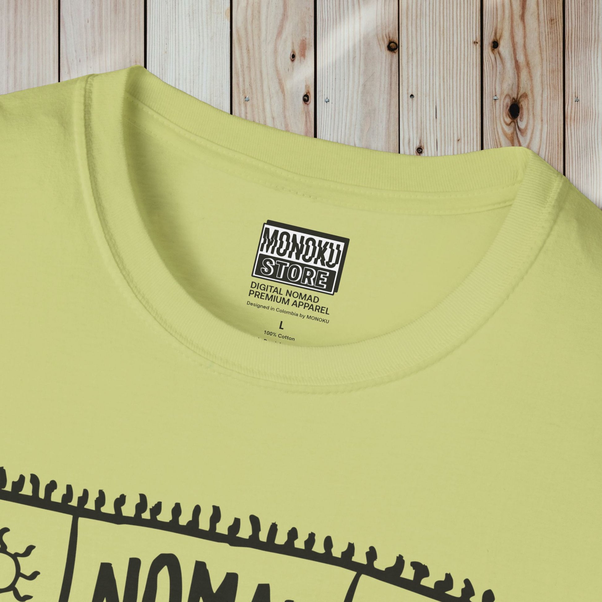 Nomad Life T-Shirt - Digital Nomad Gift, Adventure Tee for Travelers & Remote Workers - Monoku Store