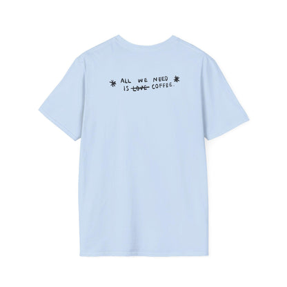 Coffee Vibes T-shirt - Gift for Digital Nomads, Creatives & Developers | Work-From-Anywhere Shirt - Monoku Store