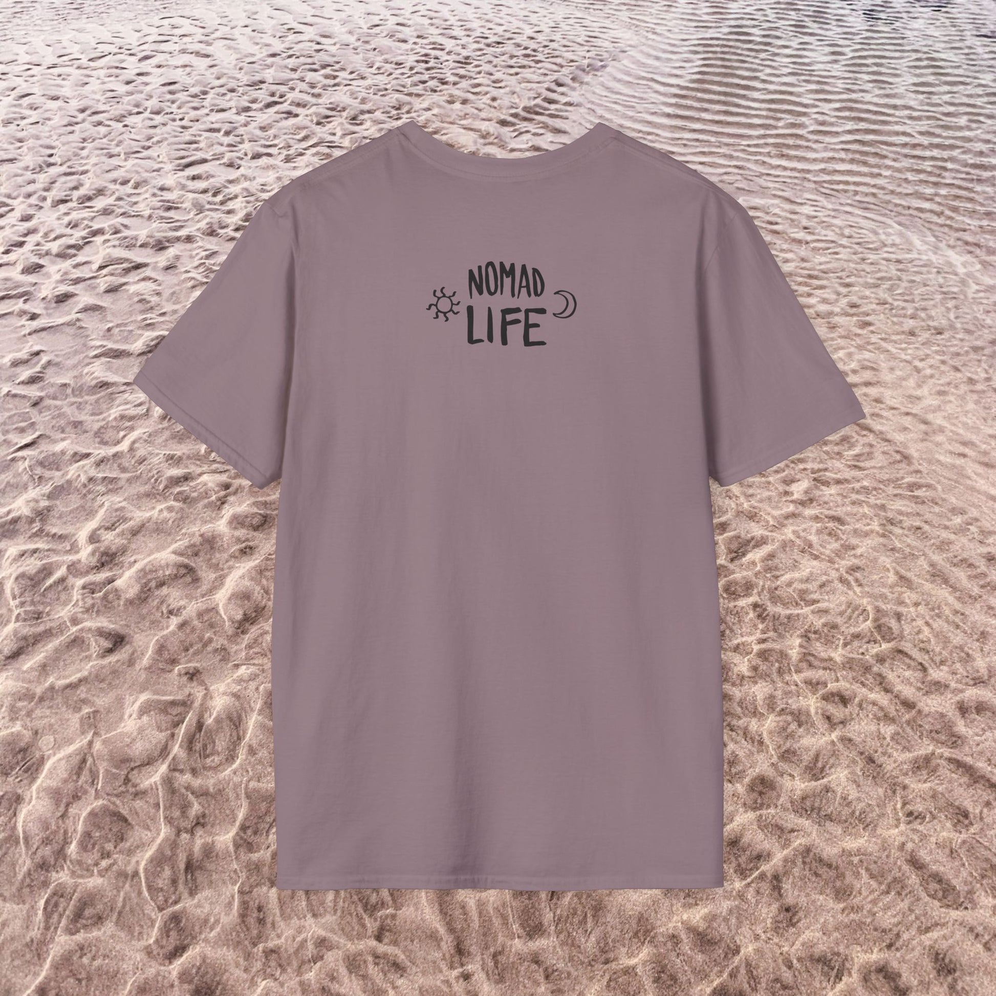 Nomad Life T-Shirt - Digital Nomad Gift, Adventure Tee for Travelers & Remote Workers - Monoku Store