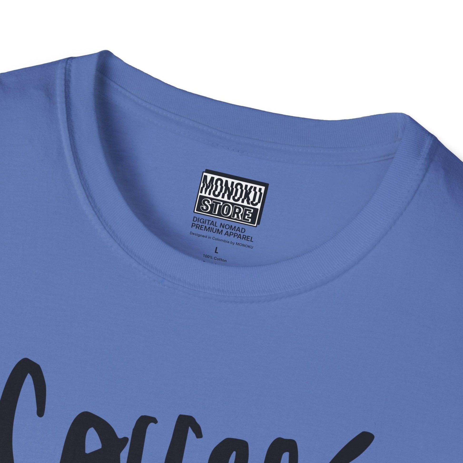 Coffee Vibes T-shirt - Gift for Digital Nomads, Creatives & Developers | Work-From-Anywhere Shirt - Monoku Store