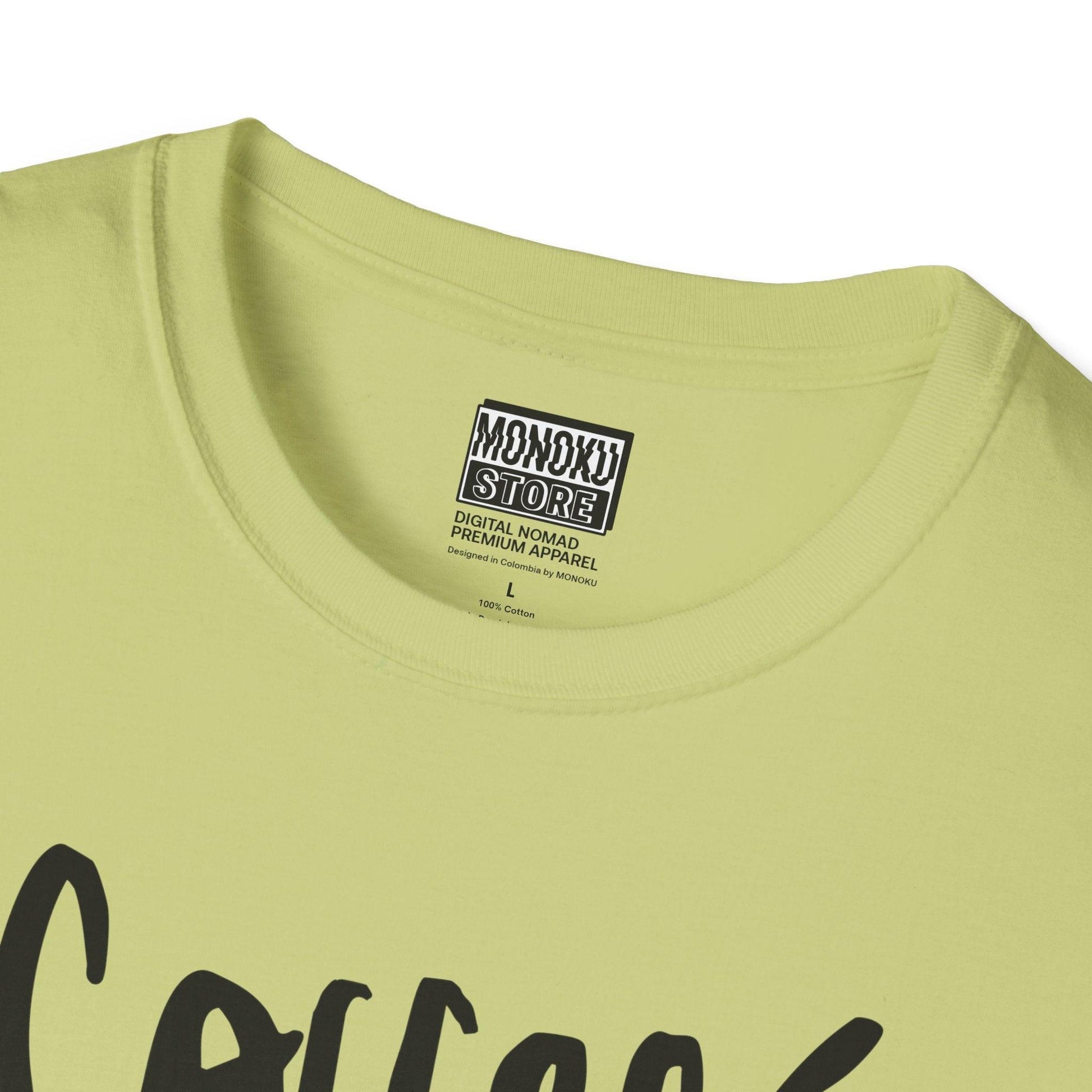 Coffee Vibes T-shirt - Gift for Digital Nomads, Creatives & Developers | Work-From-Anywhere Shirt - Monoku Store